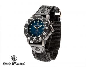 Oryginalny Zegarek Smith&Wesson (USA) POLICE BLUE + Podświetlana Tarcza.