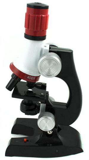 Mikroskop Naukowy (powiekszenie 100x, 400x, 1200x) + Doświetlenie + Akcesoria Dodatkowe.