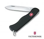 Duży Oryginalny Szwajcarski Scyzoryk Victorinox Sentinel Clip Black (5-funkcyjny).