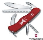 Duży Oryginalny Szwajcarski Myśliwski Scyzoryk Victorinox Hunter RED (13-funkcyjny).