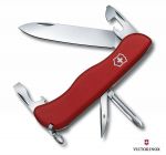 Duży Oryginalny Szwajcarski Scyzoryk Victorinox Adventurer RED (12-funkcyjny).