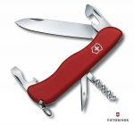 Duży Oryginalny Szwajcarski Scyzoryk Victorinox Picknicker RED (12-funkcyjny).