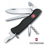 Duży Oryginalny Szwajcarski Scyzoryk Victorinox Forester Black (12-funkcyjny).