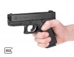Licencjonowany Glock-19 na Kule Gumowe, Kompozytowe i Aluminiowe 6mm (napęd Co2).