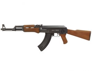 Kałasznikov AK47 / ASG na Kulki Plastikowe, Gumowe, Kompozytowe i Aluminiowe 6mm (nap. sprężynowy).